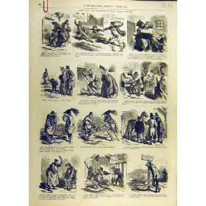  Cham People Sketches Humour Comedy French Print