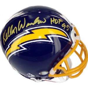   Winslow San Diego Chargers Autographed Mini Helmet: Sports & Outdoors
