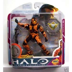    MCFARLANE HALO 3 Series 6 SPARTAN SOLDIER CQB Orange Toys & Games