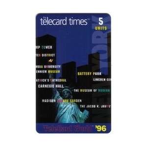  Phone Card Telecard Times TeleCard World 96 Card B   New 