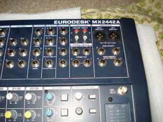 Behringer Eurodesk MX2442A with 150W Power Supply Source & Lite Flight 