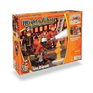  Fireman Fire Brigade Mighty World Toy: Toys & Games