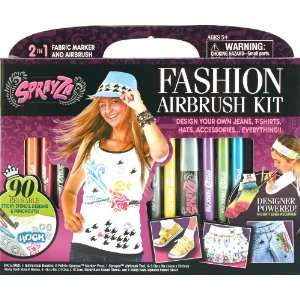    Giddy Up SprayZa Fabric Fashion Designer Deluxe Set: Toys & Games