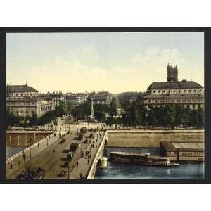   Photochrom Reprint of Place du Chatelet, Paris, France: Home & Kitchen