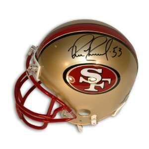  Bill Romanowski Autographed San Francisco 49ers Mini 