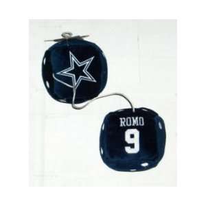  Dallas Cowboys Tony Romo Fuzzy Dice: Everything Else