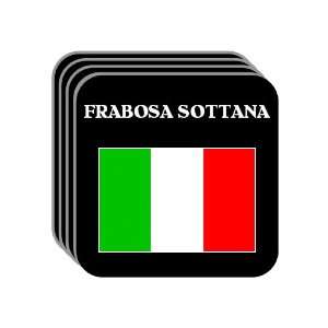  Italy   FRABOSA SOTTANA Set of 4 Mini Mousepad Coasters 