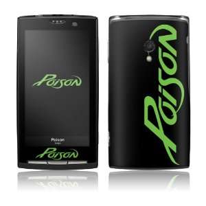   MS POIS20134 Sony Ericsson Xperia X10  Poison  Logo Skin Electronics