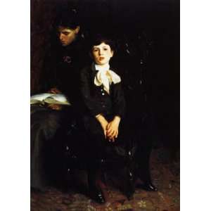  Oil Painting Homer Saint Gaudens and His Mother John 