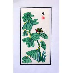  Original Chinese Watercolor Painting Leaf: Everything Else