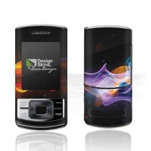  Design Skins for Samsung C3050   Coloured Flames Design 