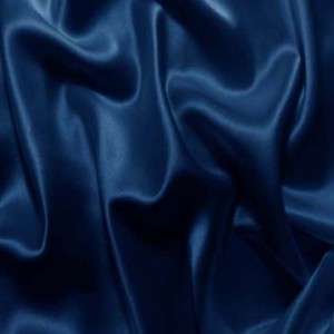25 Yards 60 Royal Blue Charmeuse Shiny Satin Fabric  