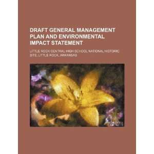  Draft general management plan and environmental impact 