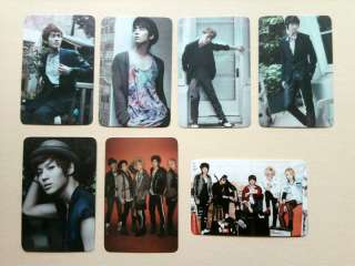   The First Special Photo Card SET   from Fan Site, Thin / lusterless