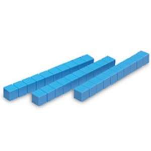  Base Ten Rods Plastic Blue 50 Pk