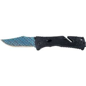  SOG Trident Monogram 3.75 Assisted Opening Dual Colored 