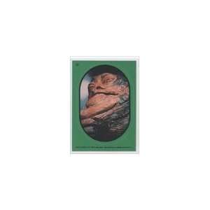   the Jedi Stickers (Trading Card) #27   Jabba the Hutt 
