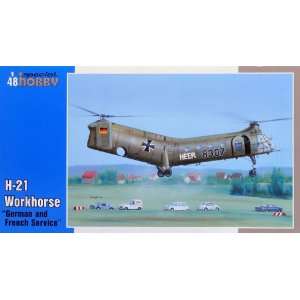  SPECIAL HOBBY   1/48 H21 Workhorse Helicopter German 