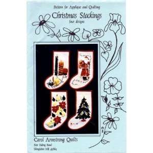   Armstrong Quilts   Christmas Stockings Pattern Arts, Crafts & Sewing