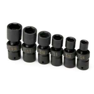   Inch Drive 6 Point Swivel Fractional High Visibility Impact Socket Set