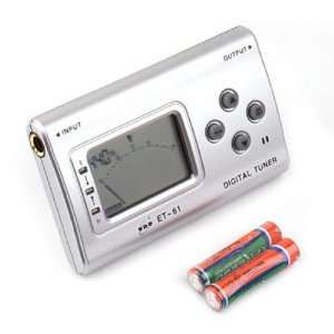   Digital LCD Tuner for Guitar Bass Chromatic: Musical Instruments