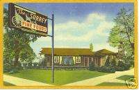 Linen Ad Postcard   The Surrey Restaurant Chicago IL  