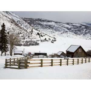 Barn Near Snowmass Village, Aspen Region, Rocky Mountains 