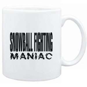  Mug White  MANIAC Snowball Fighting  Sports: Sports 