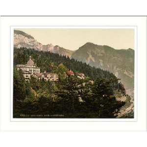 Seelisberg and Hotel Sonnenberg Lake Lucerne Switzerland, c. 1890s, (M 