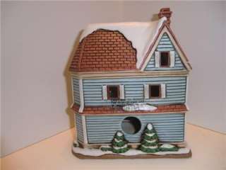 LEFTON CHINA HAND PAINTED COLONIAL VILLAGE HOME DESIGNED BY JANE 