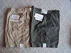 MENS VANHEUSEN CARGO CHINO SHORTS 2 PAIRS NEW WITH TAGS SIZE 40 GREAT 
