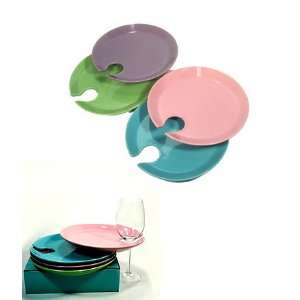  Mistral Party Plates   Set of 4: Kitchen & Dining