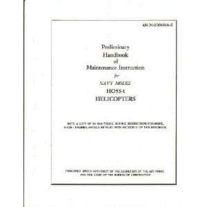   Helicopter Maintenance Manual Sikorsky S 52 / HO5S / H 18 Books