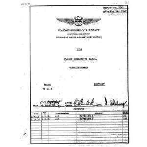  Sikorsky VS 44 Amphibian Aircraft Flight Operation Manual 