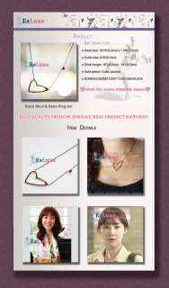   LIVE WITH LOSING / CANT LOSE Choi Ji Woo Ruby Heart Necklace  