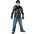   RIDER BOYS COSTUME HALLOWEEN CHOPPER GHOST PARTY COSTUME L 12 14 NEW