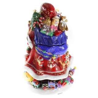 New Christopher Radko Kris Kringle Christmas Cookie Jar  
