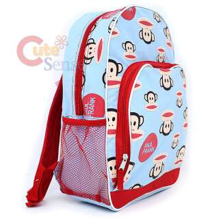  Frank School Backpack 16 Large Bag  Face Red Blue Licensed  