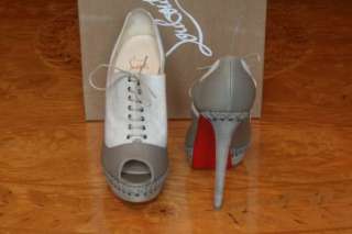 New and 100% authentic Christian Louboutin Indiana 140 Calf/Crelino 