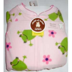  Carters Footed Pajamas Blanket Sleeper 3T   Frogs: Baby