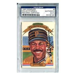 Willie Stargell Autographed 1983 Donruss Card  Sports 