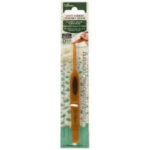  Clover Soft Touch Crochet Hooks Size D (3.25mm) By The 