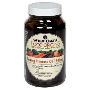 Wild Oats Food Origins Evening Primrose Oil 1300mg, Softgels , 90 