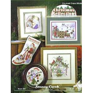 Christmas Reflections Cross Stitch Book: Home & Kitchen
