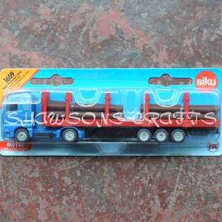 SIKU 1659 DIECAST 1/120 MAN LOG TRANSPORTER METAL TRUCK MODEL  