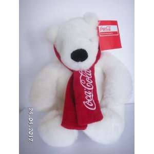 Coca Cola Plush 8 inch Sitting Polar Bear: Everything Else