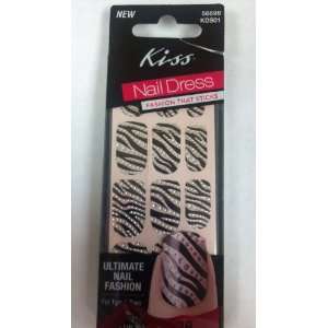  **2 PACK** KISS NAIL DRESS GARTER Jeweled Strips for 