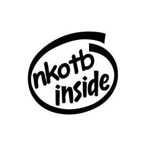  Nkotb Inside Vinyl Graphic Sticker Decal: Home & Kitchen