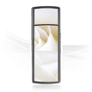   Design Skins for Samsung F200   White Rose Design Folie Electronics