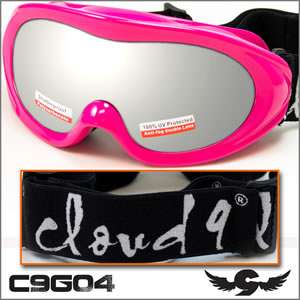 Winter Snow Goggles Ski Boarding Cloud 9 Dual Lens 4 Styles Mens 